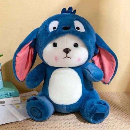 Cute Stitch Costume Teddy Bear - Soft Plush Toy