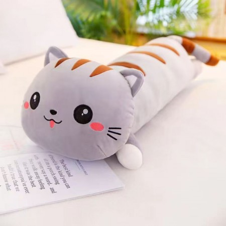 Soft & Long Cat Plush Pillow