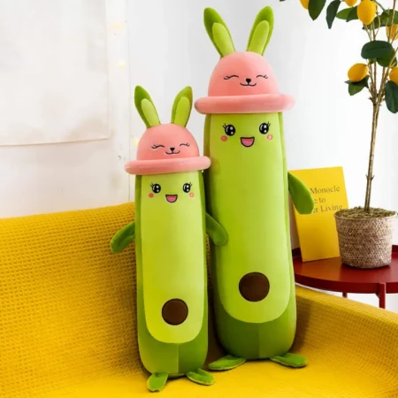 Avocado Long Plush Pillow Toy